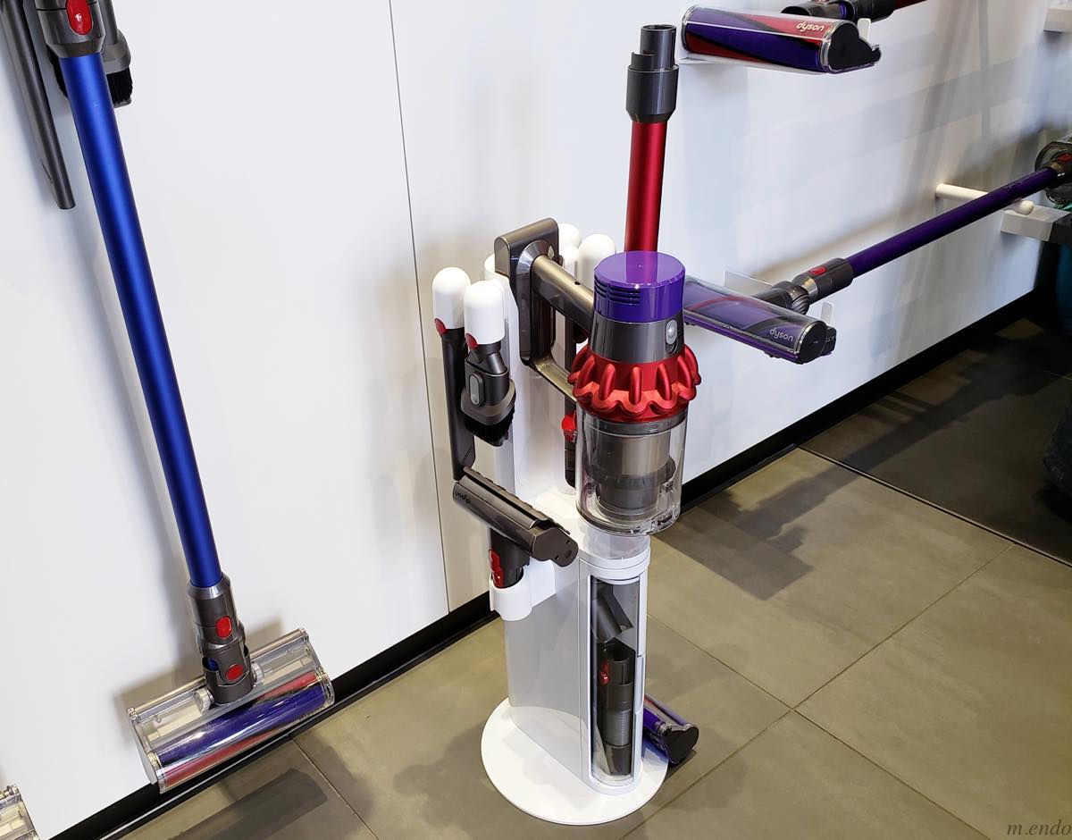 ダイソン dyson V10 fluffy SV12 専用フロアドック付 57分-