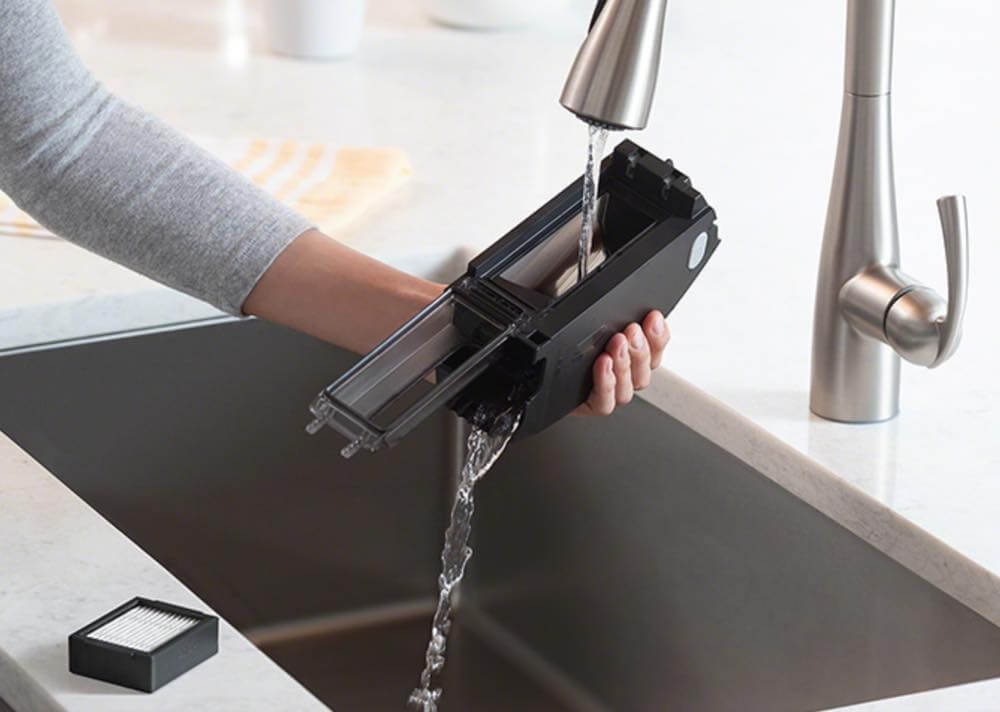 ルンバe5のダストボックス水洗い可能