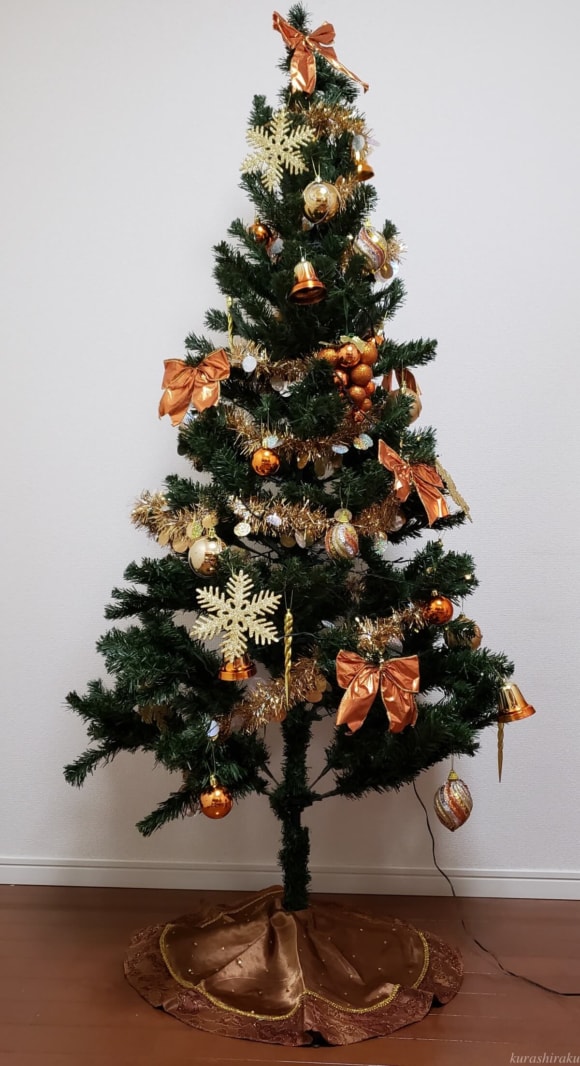 おしゃれな180cmクリスマスツリーを楽天市場の「クリスマス屋」でレンタル。買わずに借りるメリットとは？ | 暮らしラク