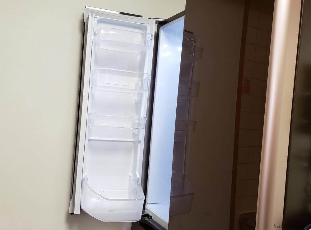 フレンチタイプの冷蔵庫