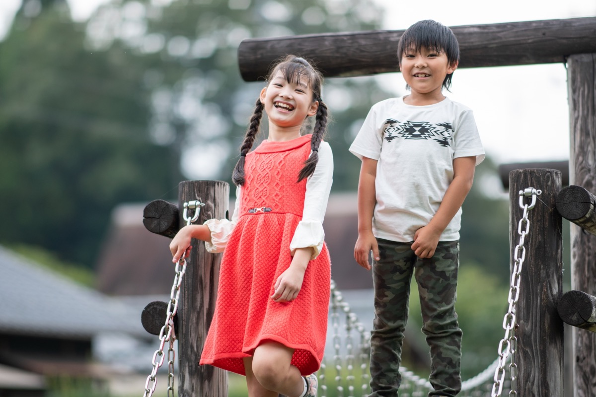 子どもたちの笑顔